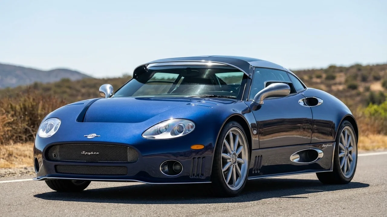 Spyker 428 Windscreen Sunvisor - 1