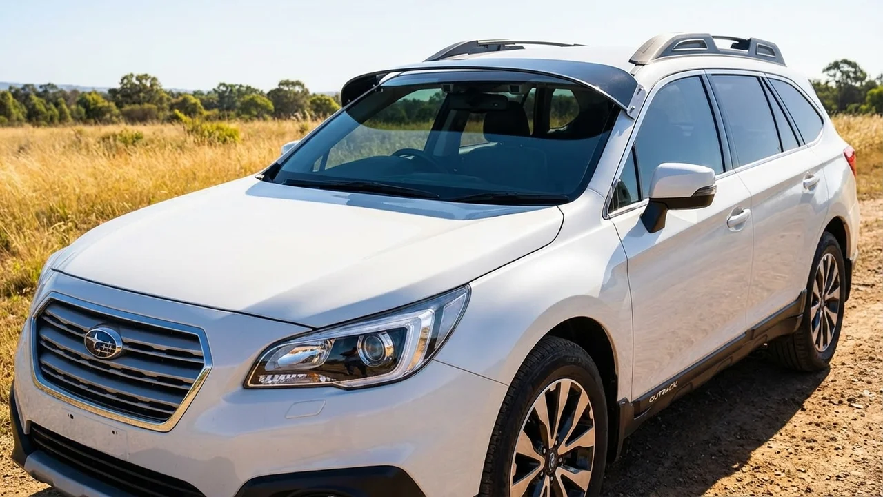 Subaru 428 Windscreen Sunvisor - 1