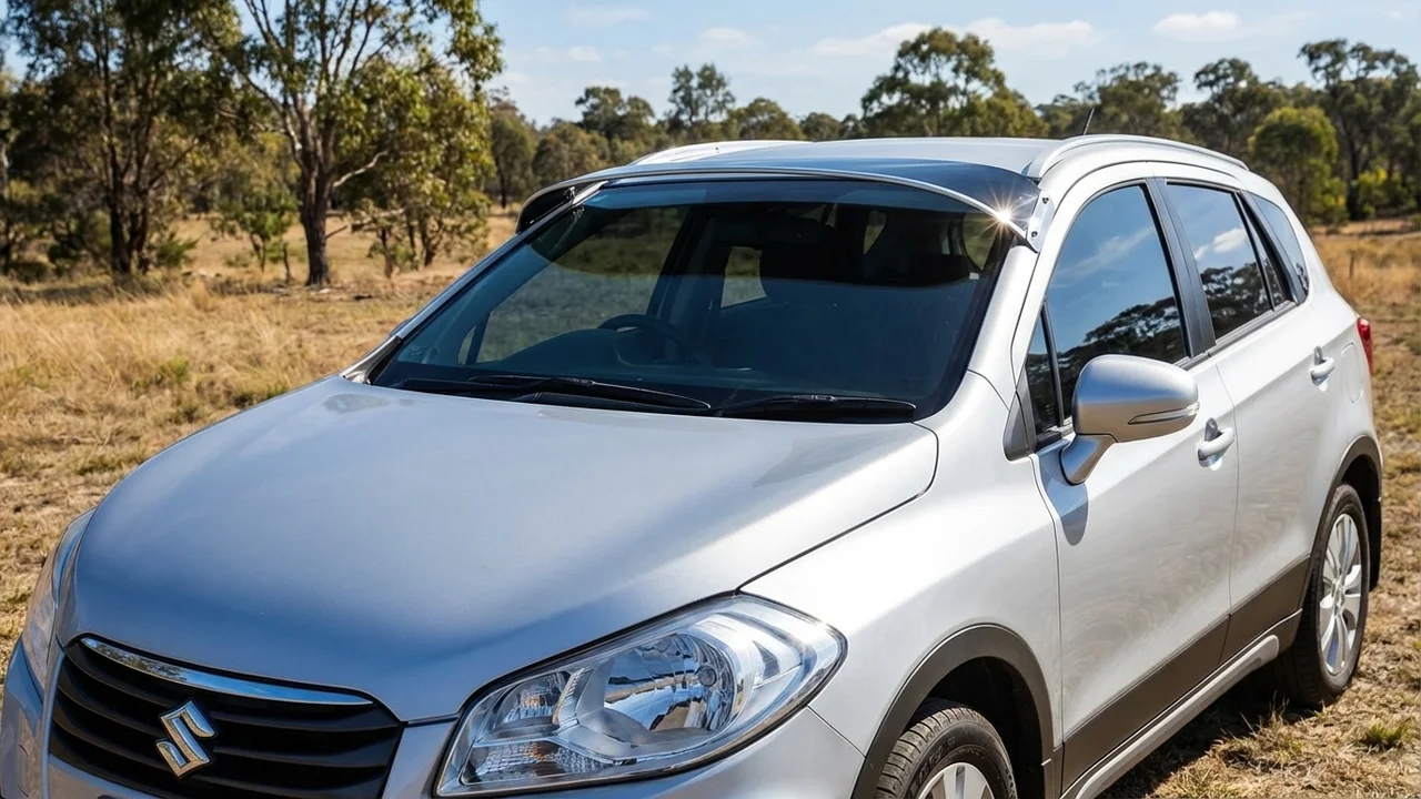 Suzuki 428 Windscreen Sunvisor - 1