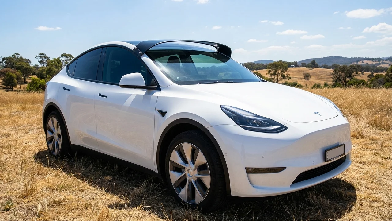 Tesla 428 Windscreen Sunvisor - 1