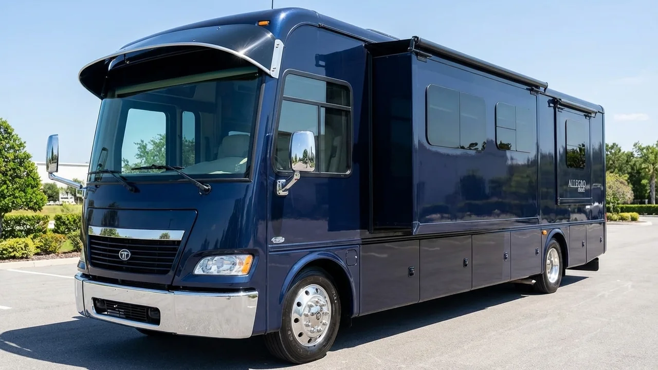 Tiffin 428 Windscreen Sunvisor - 1