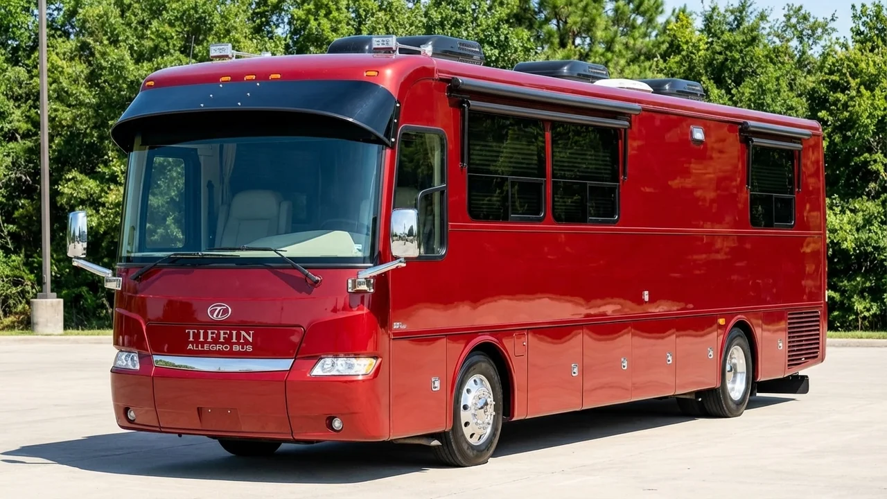 Tiffin 428 Windscreen Sunvisor - 1