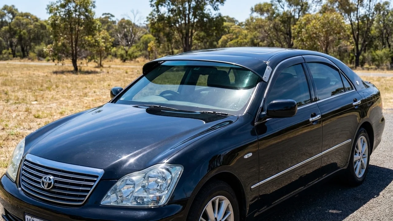 Toyota 428 Windscreen Sunvisor - 1