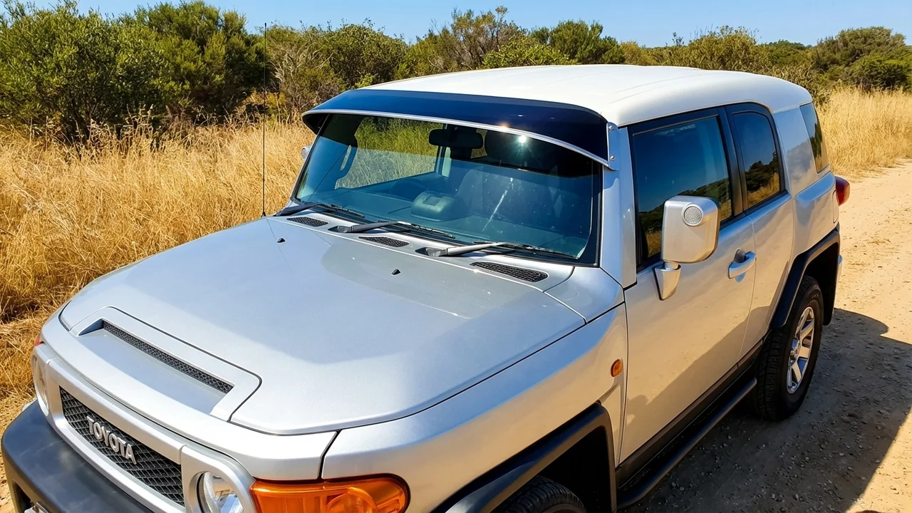 Toyota 428 Windscreen Sunvisor - 1