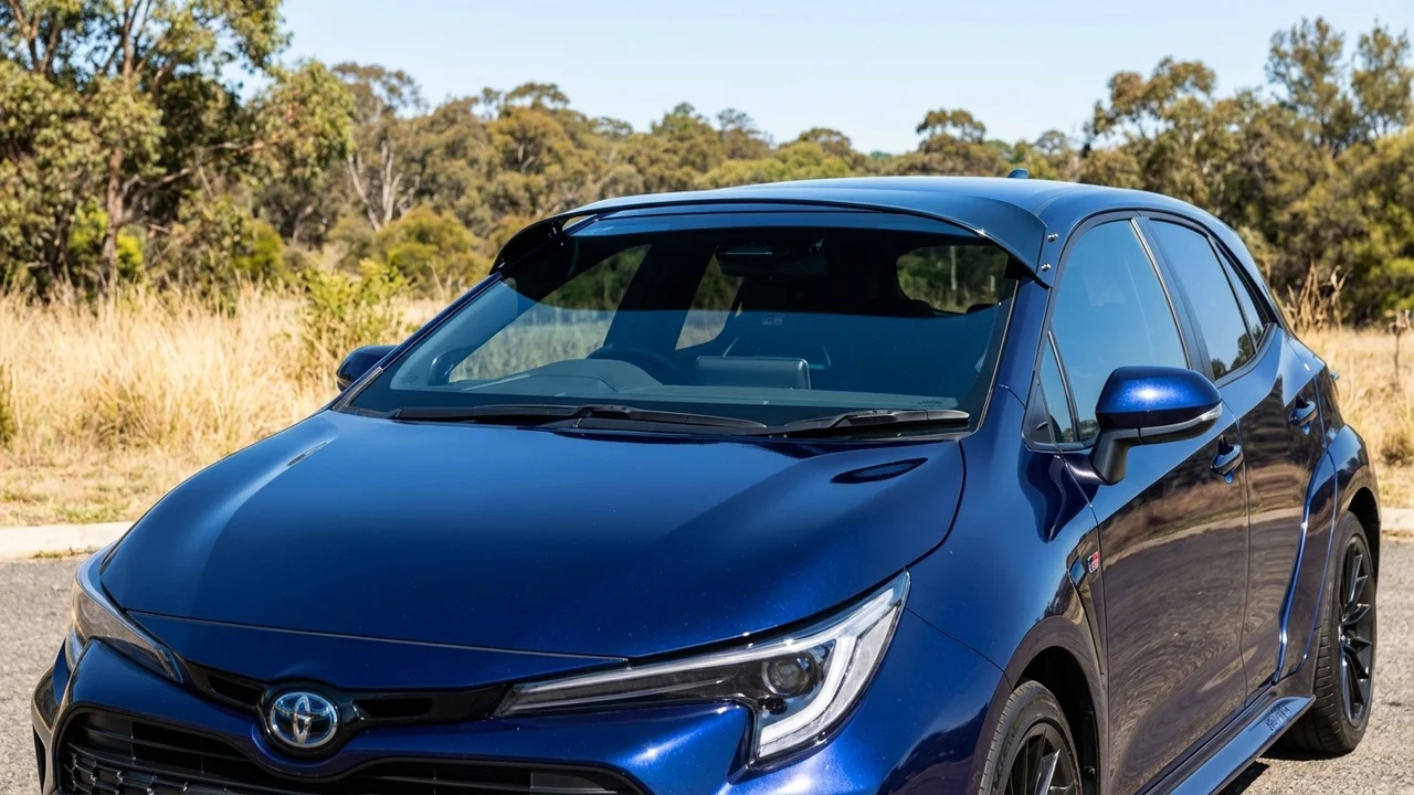 Toyota 428 Windscreen Sunvisor - 1