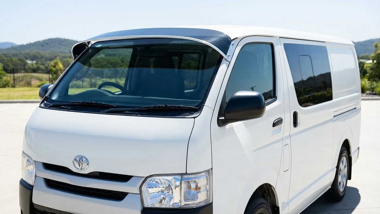 Toyota 428 Windscreen Sunvisor - 1