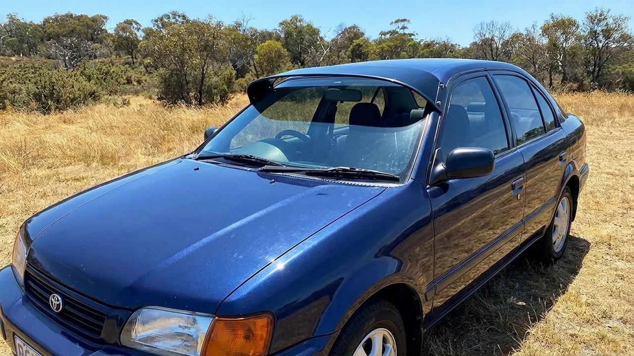 Toyota 428 Windscreen Sunvisor - 1