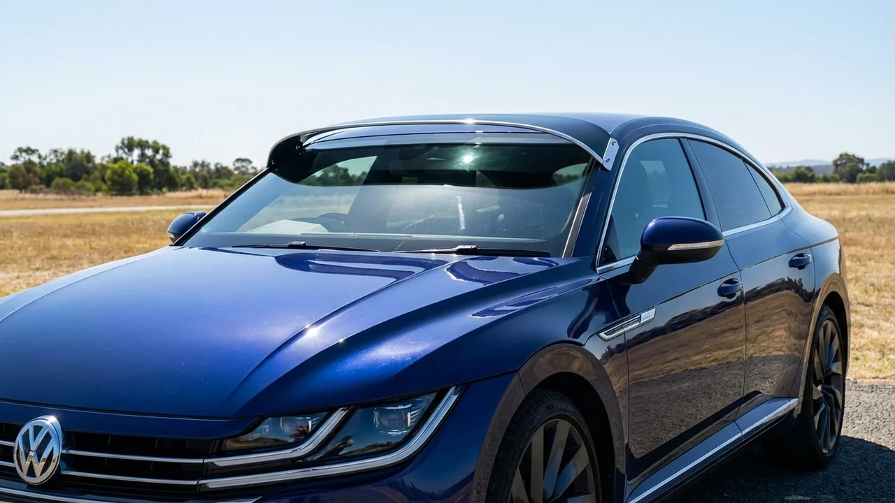 Volkswagen 428 Windscreen Sunvisor - 1