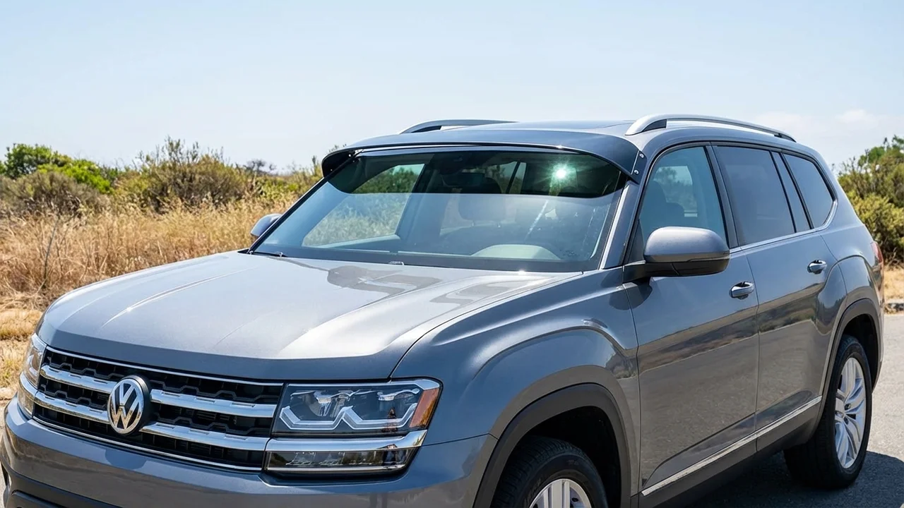 Volkswagen 428 Windscreen Sunvisor - 1