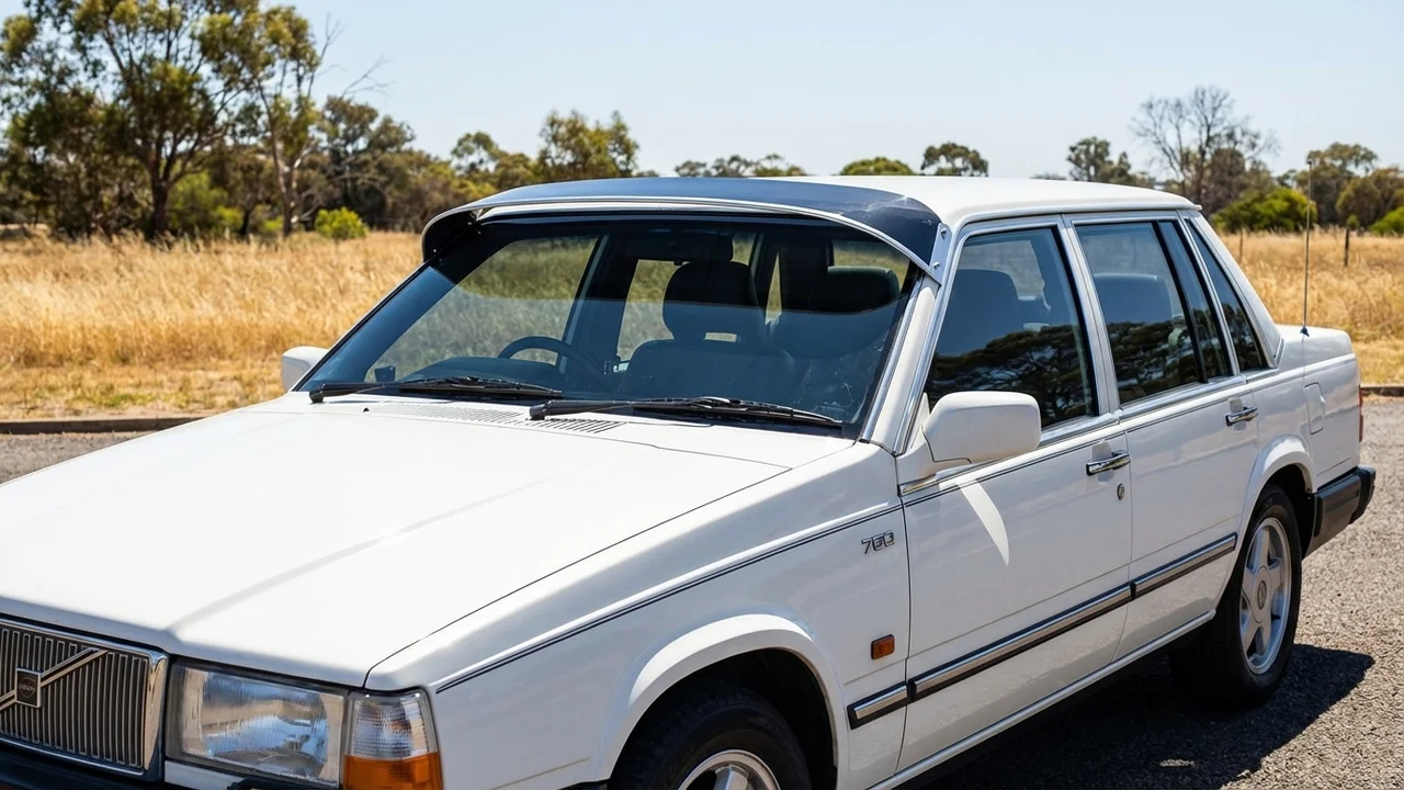 Volvo 428 Windscreen Sunvisor - 1