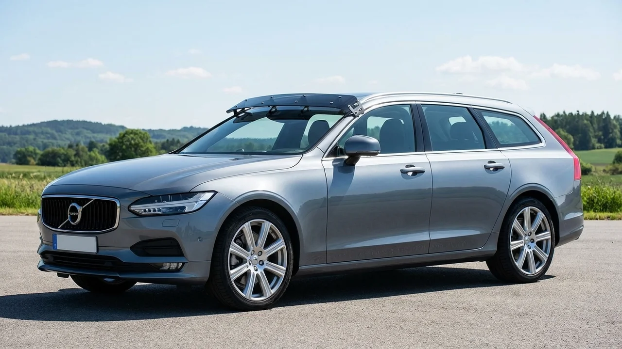 Volvo 428 Windscreen Sunvisor - 1