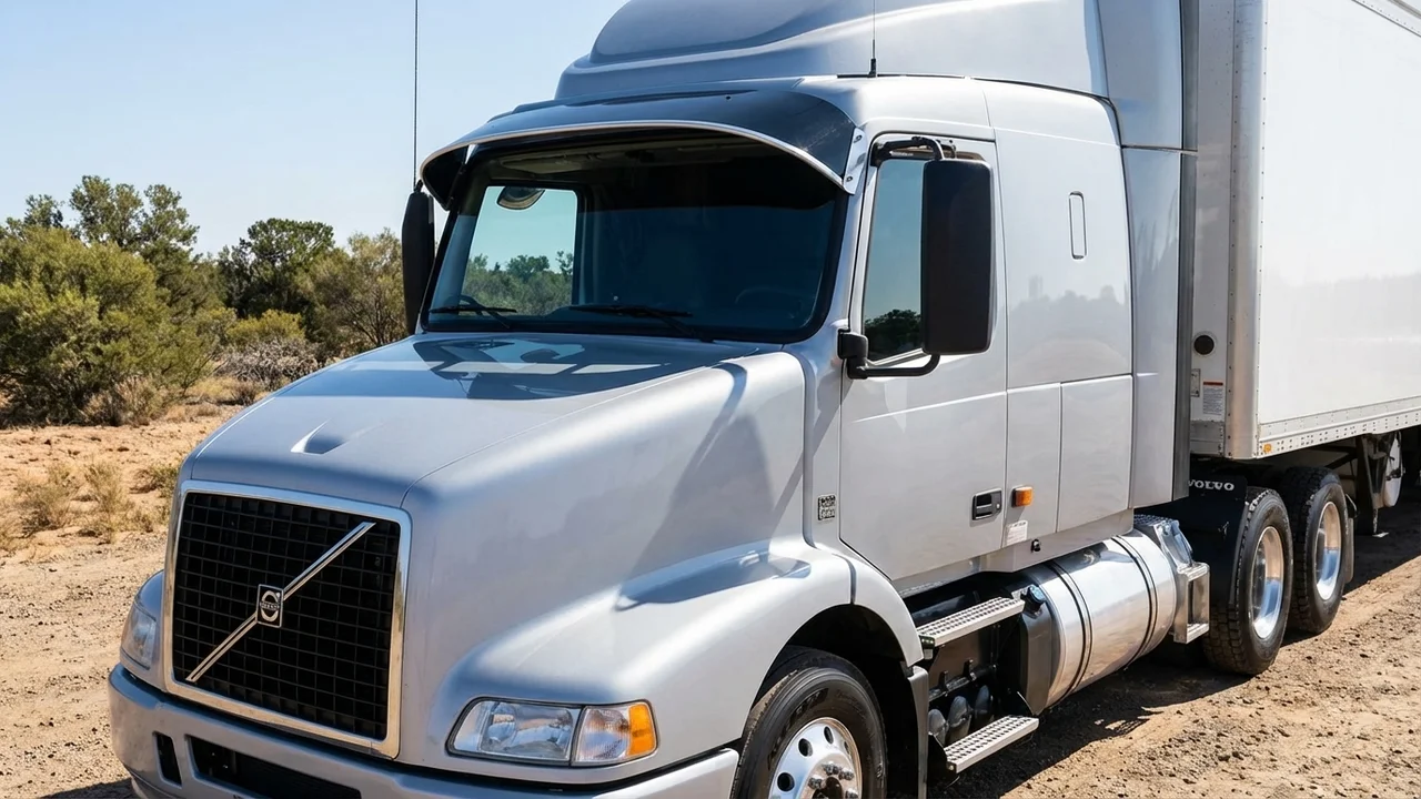 Volvo 428 Windscreen Sunvisor - 1