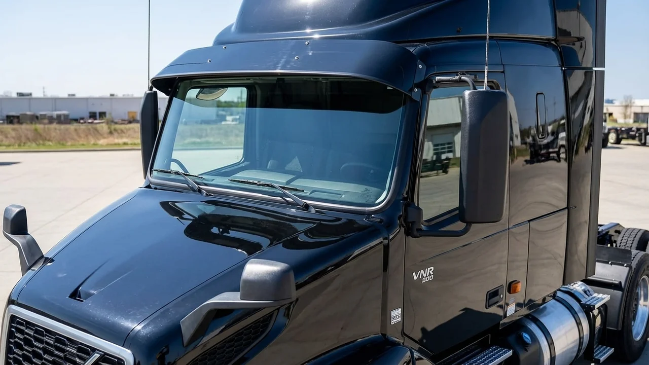 Volvo 428 Windscreen Sunvisor - 1