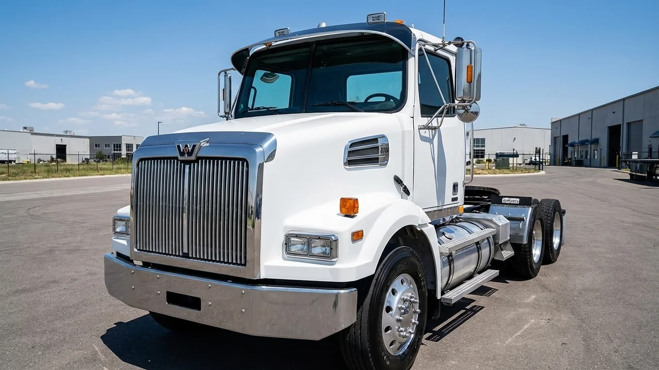 Western Star 428 Windscreen Sunvisor - 1