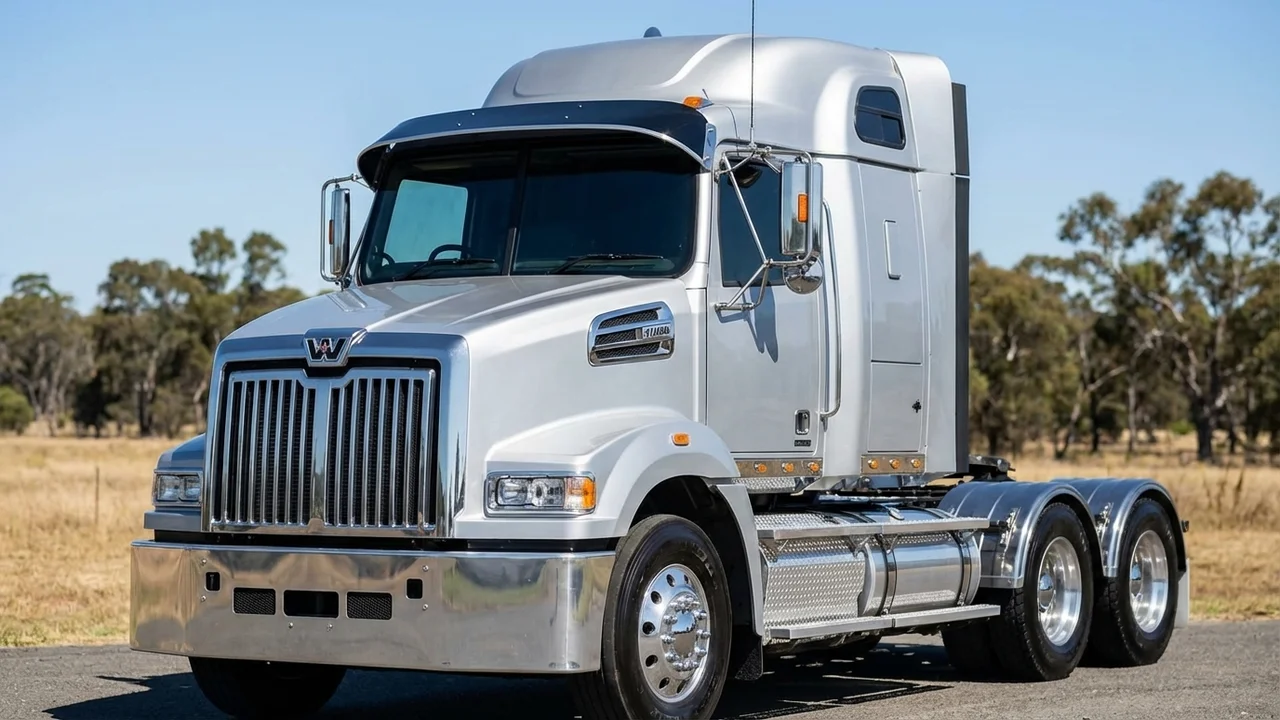 Western Star 428 Windscreen Sunvisor - 1