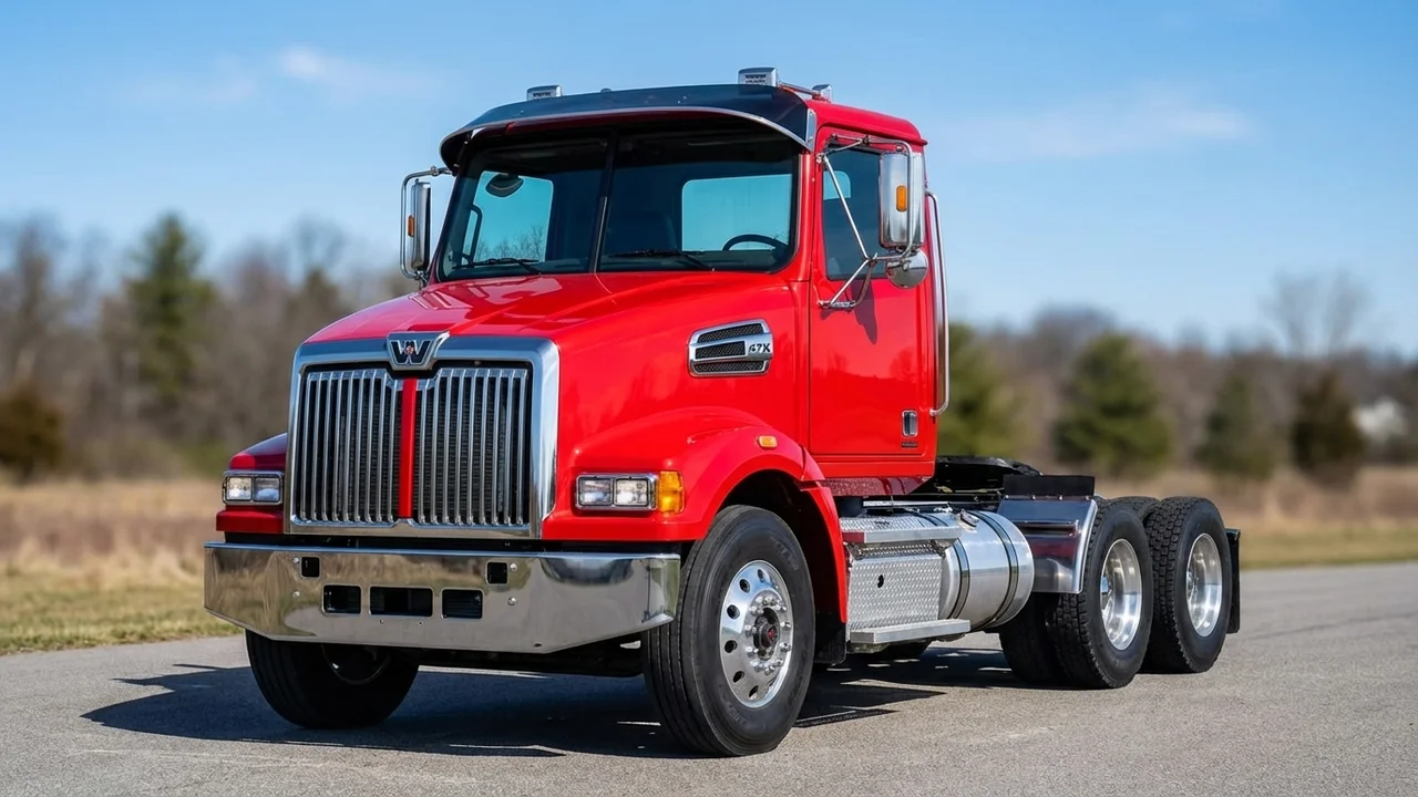 Western Star 428 Windscreen Sunvisor - 1