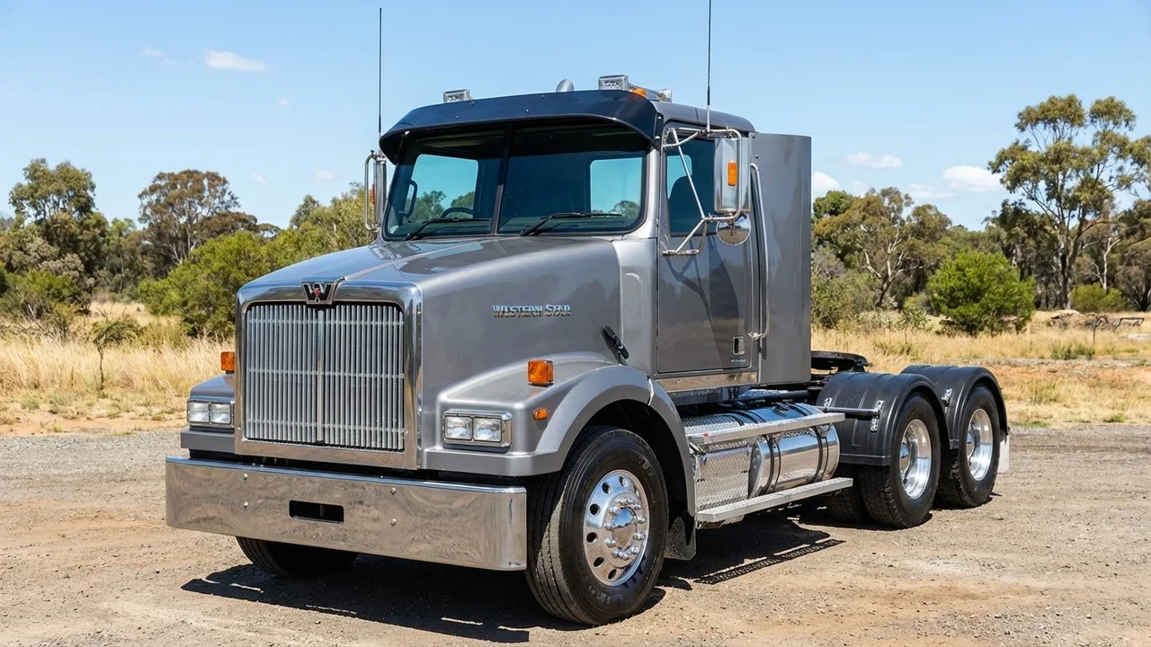 Western Star 428 Windscreen Sunvisor - 1