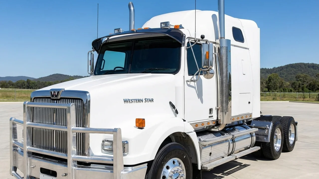 Western Star 428 Windscreen Sunvisor - 1