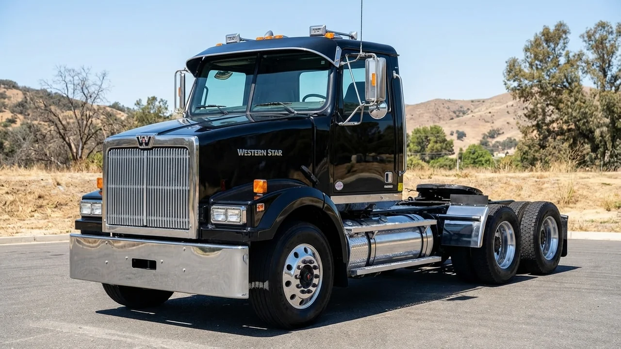 Western Star 428 Windscreen Sunvisor - 1