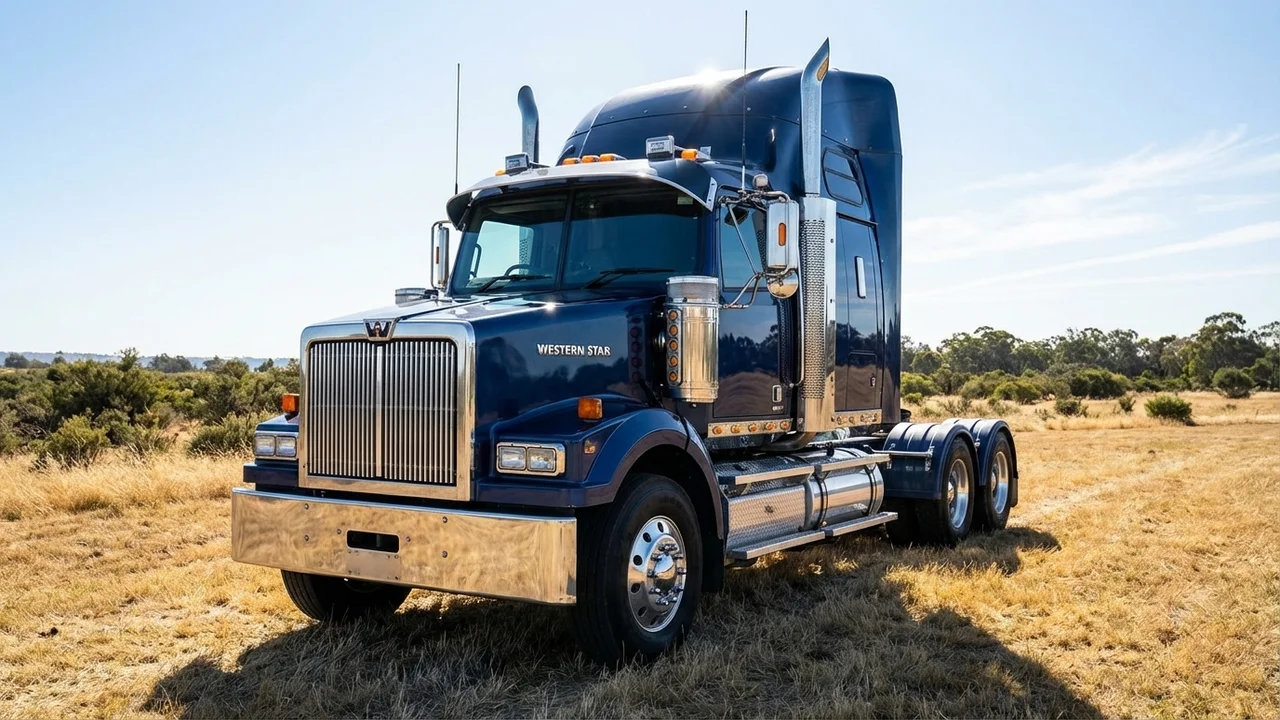 Western Star 428 Windscreen Sunvisor - 1