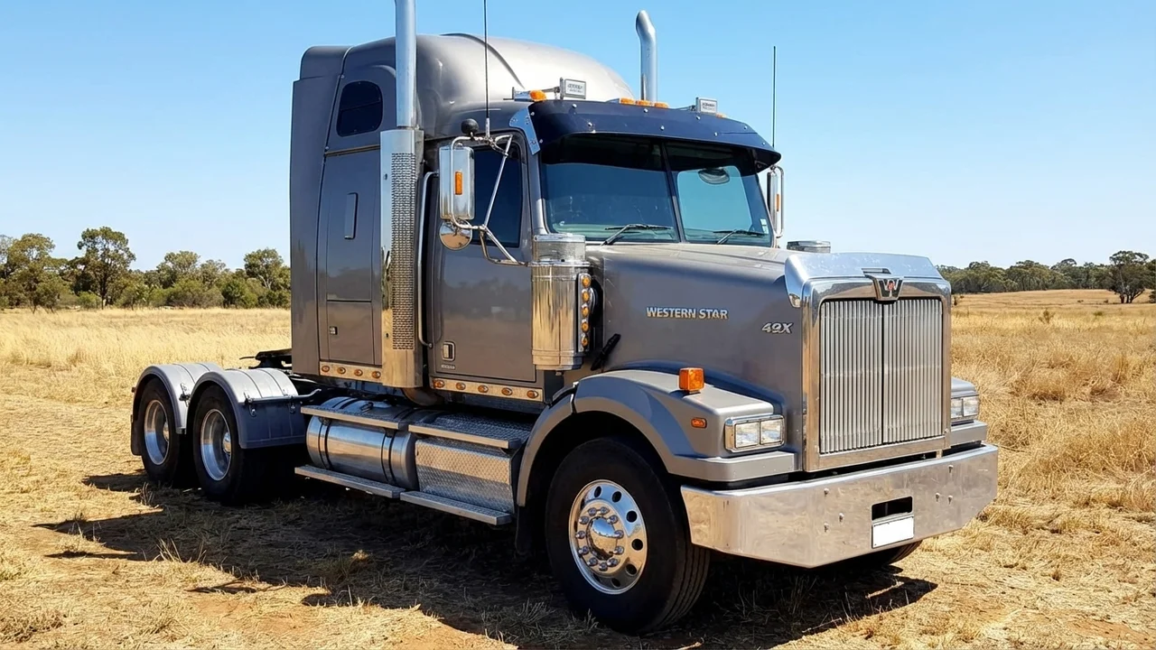 Western Star 428 Windscreen Sunvisor - 1