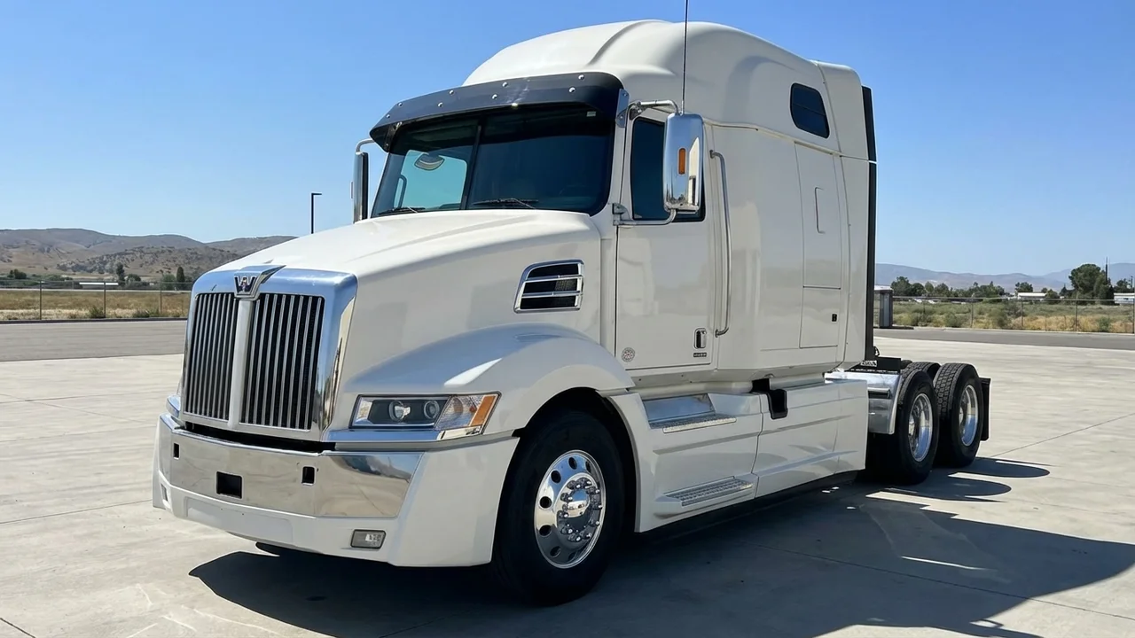 Western Star 428 Windscreen Sunvisor - 1