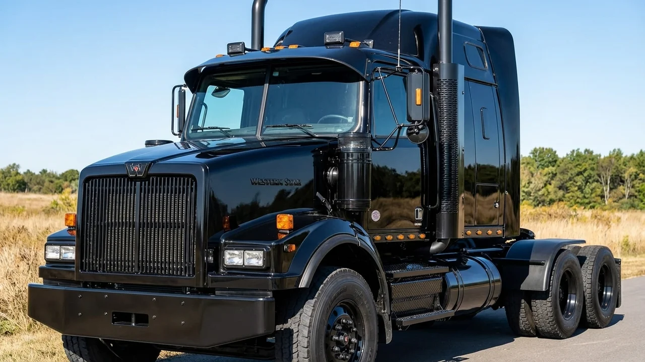 Western Star 428 Windscreen Sunvisor - 1