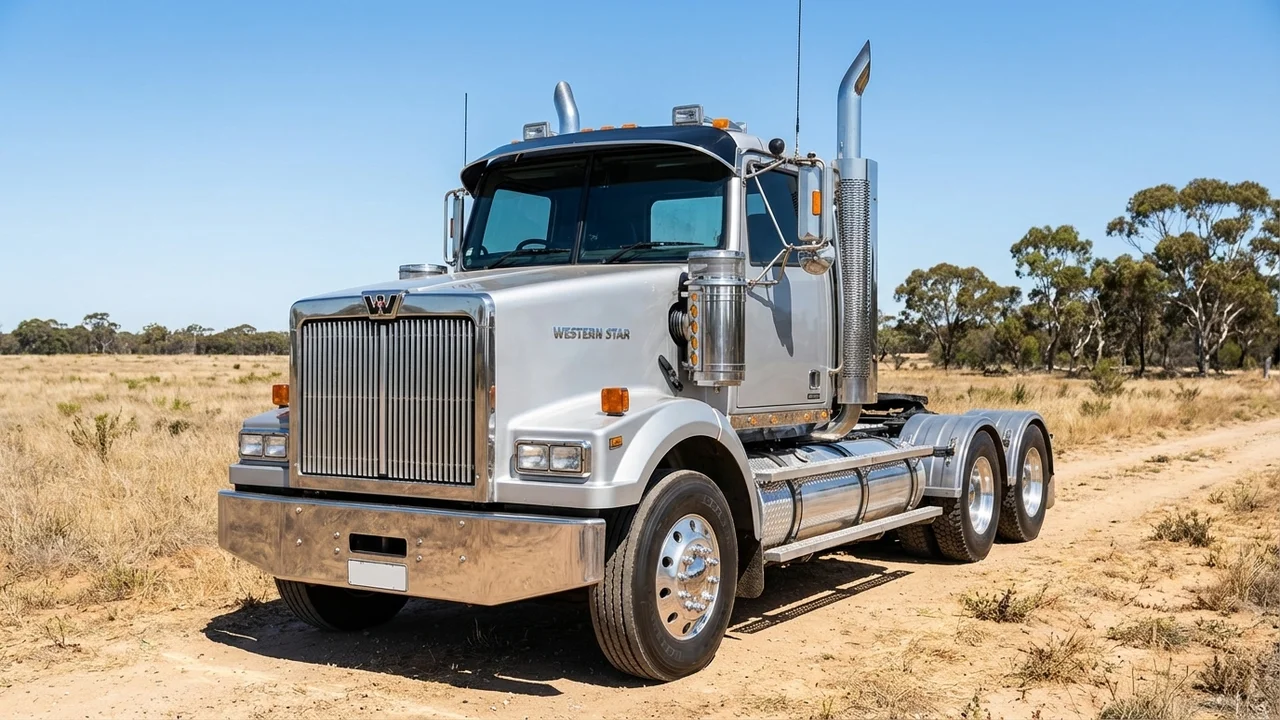 Western Star 428 Windscreen Sunvisor - 1