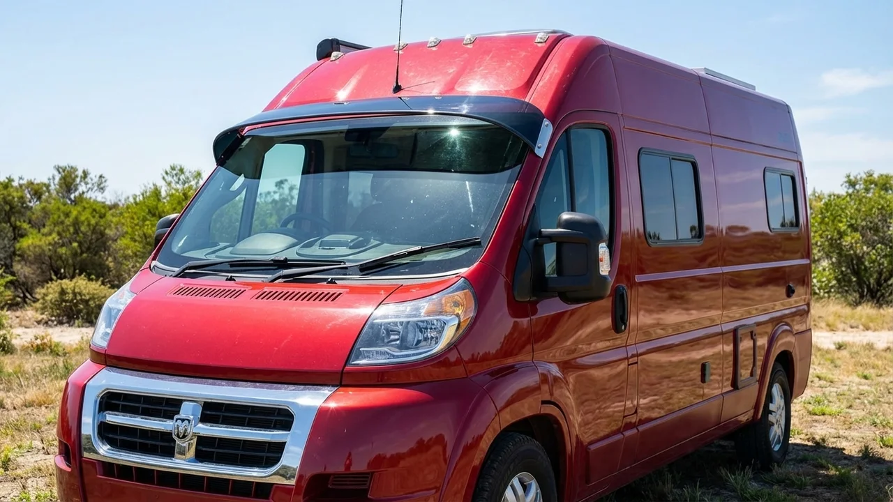 Winnebago 428 Windscreen Sunvisor - 1