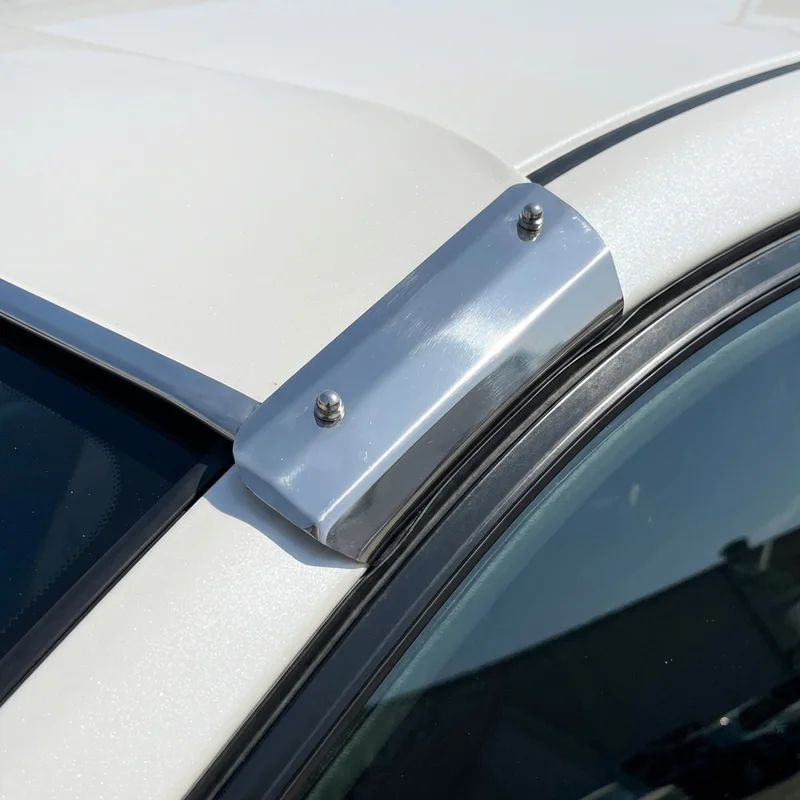 Abarth 1000 Sunvisor Mounting Bracket Kit (1962 - 1969) - 1