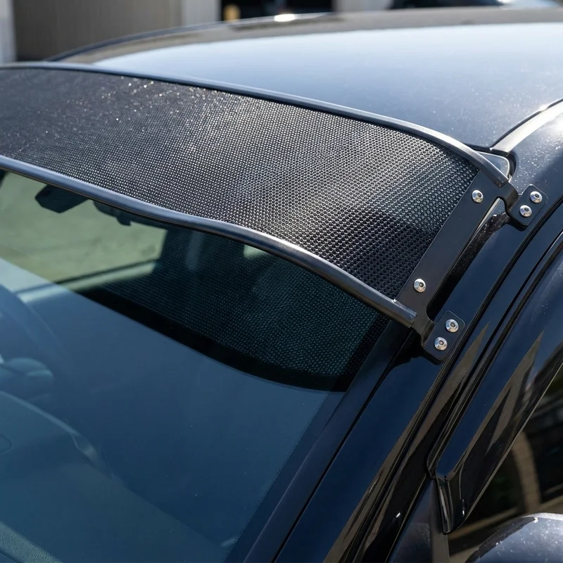 บังแดดกระจกหน้ารถแบบตาข่าย Abarth 1150 (1966 - 1966) - 1