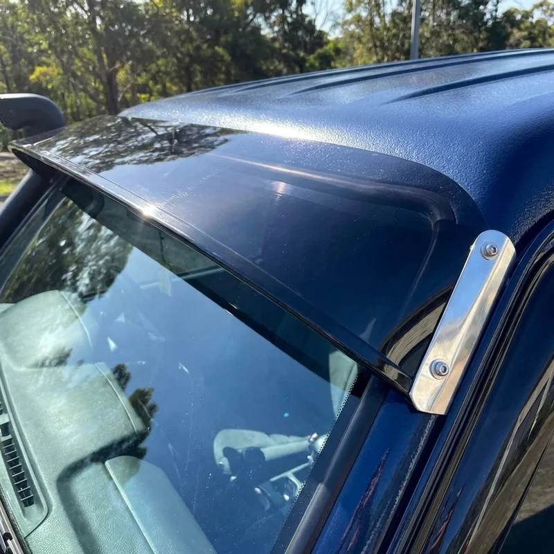 Abarth 1300 Solid Acrylic Windscreen Sunvisor (1967 - 1969) - 1