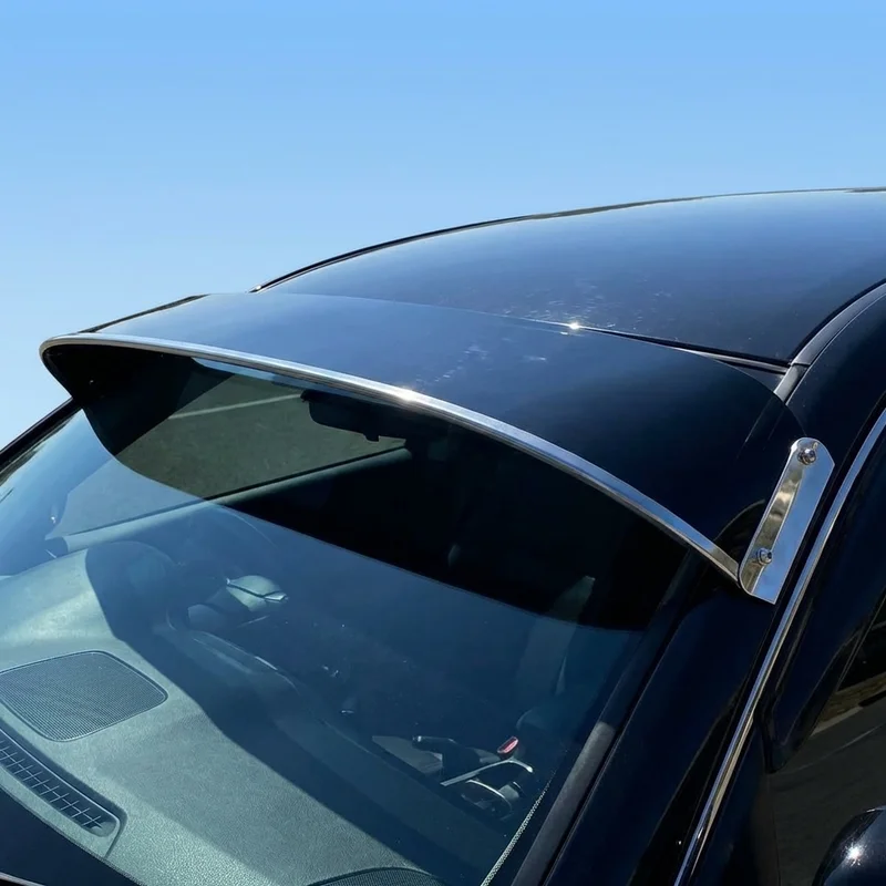 Abarth 750 Solid Acrylic Windscreen Sunvisor (1958 - 1961) - 1