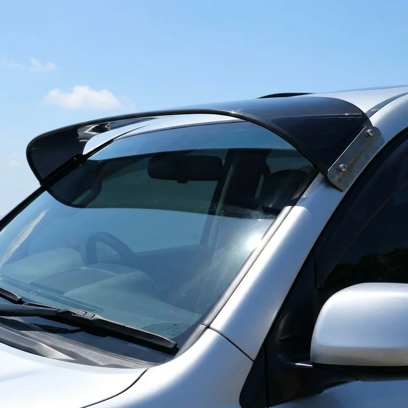 Abarth Simca 1118 Solid Acrylic Windscreen Sunvisor (1969 - 1971) - 1