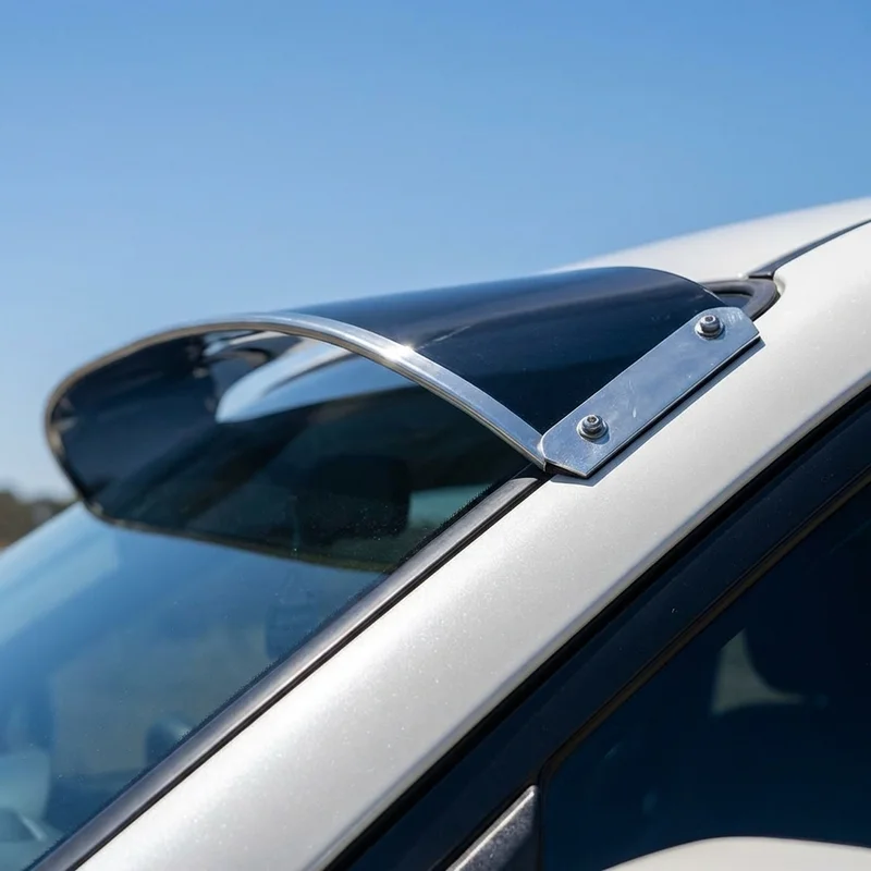 Alfa Romeo 8C Solid Acrylic Windscreen Sunvisor (2008 - 2008) - 1