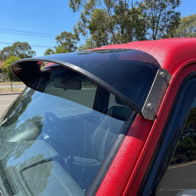 Alfa Romeo Berlina Solid Acrylic Windscreen Sunvisor (1969 - 1974) - 1