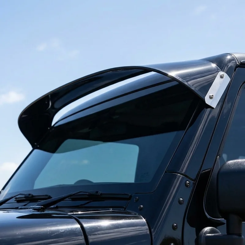 Alfa Romeo Brera Solid Acrylic Windscreen Sunvisor (2007 - 2008) - 1