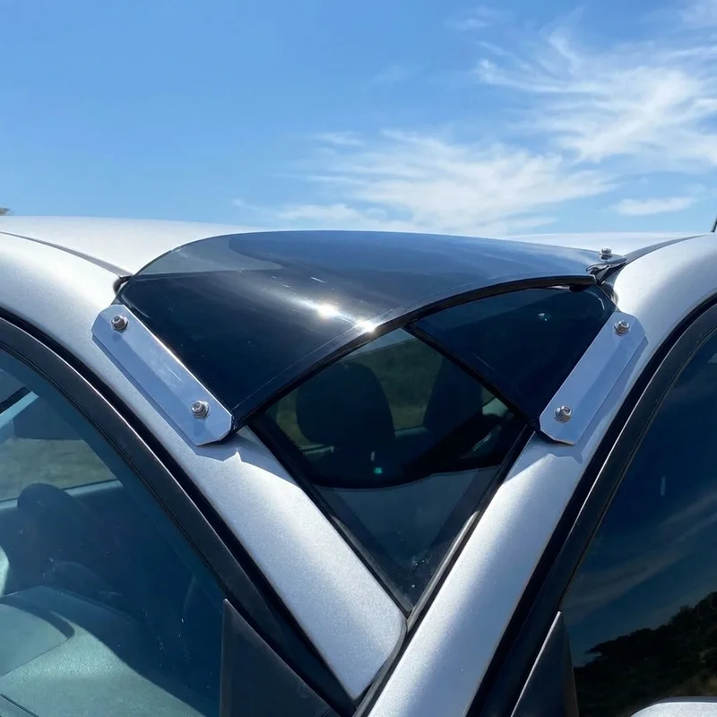 Alfa Romeo Giulia Sprint Solid Acrylic Windscreen Sunvisor (1962 - 1968) - 1