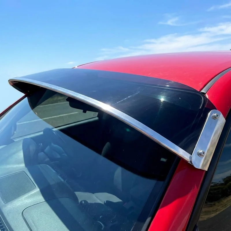 AM General Hummer H2 Solid Acrylic Windscreen Sunvisor (2003 - 2009) - 1