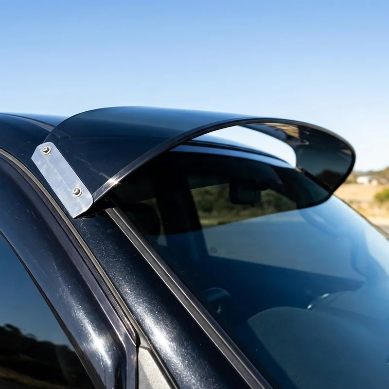 AM General Hummer H3 Solid Acrylic Windscreen Sunvisor (2006 - 2010) - 1