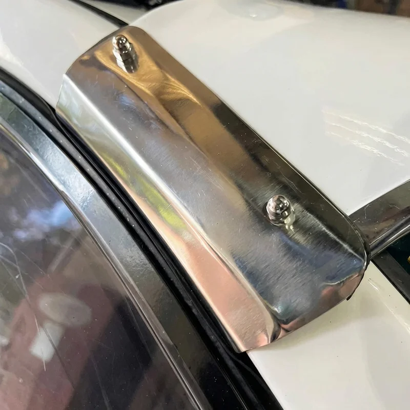 American Motors AMX Sunvisor Mounting Bracket Kit (1968 - 1980) - 1