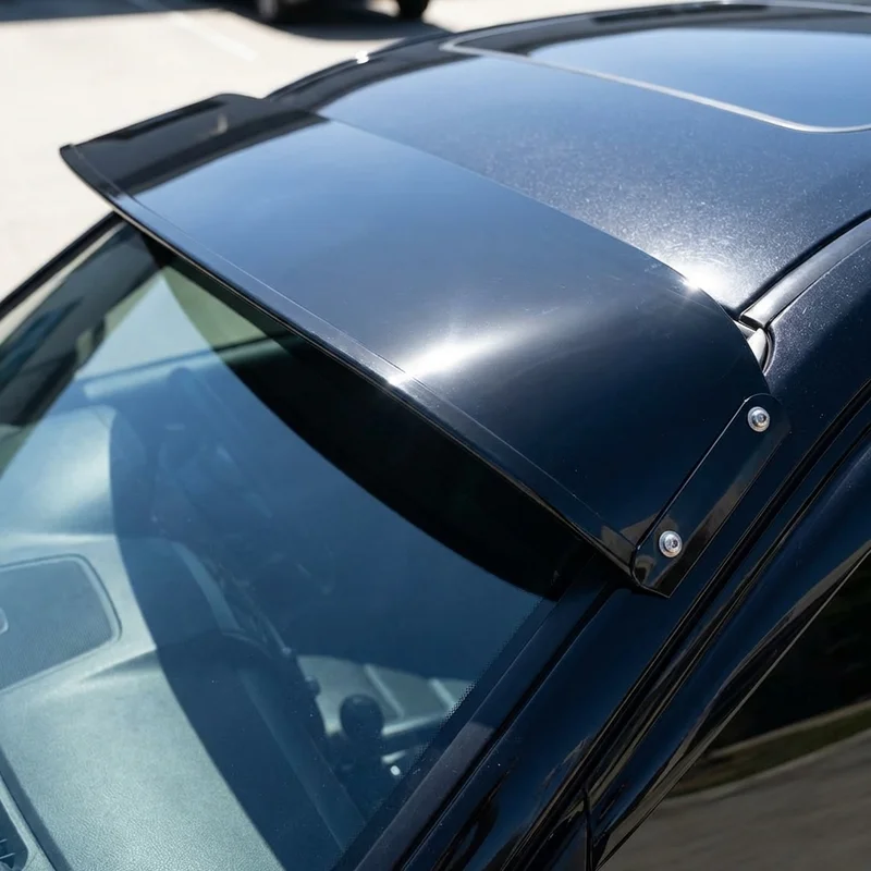 American Motors AMX Solid Acrylic Windscreen Sunvisor (1968 - 1980) - 1