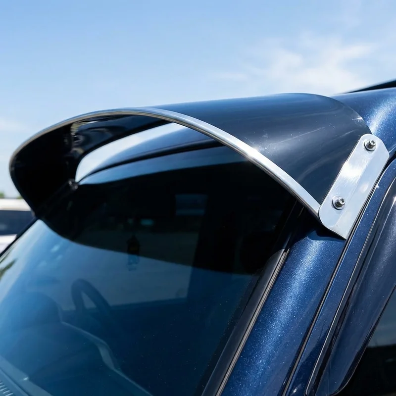 American Motors Eagle Medallion Solid Akryl Solskærm til Forrude (1988 - 1989) - 1