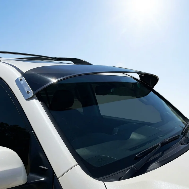 American Motors Eagle Premier Solid Acrylic Windscreen Sunvisor (1988 - 1992) - 1