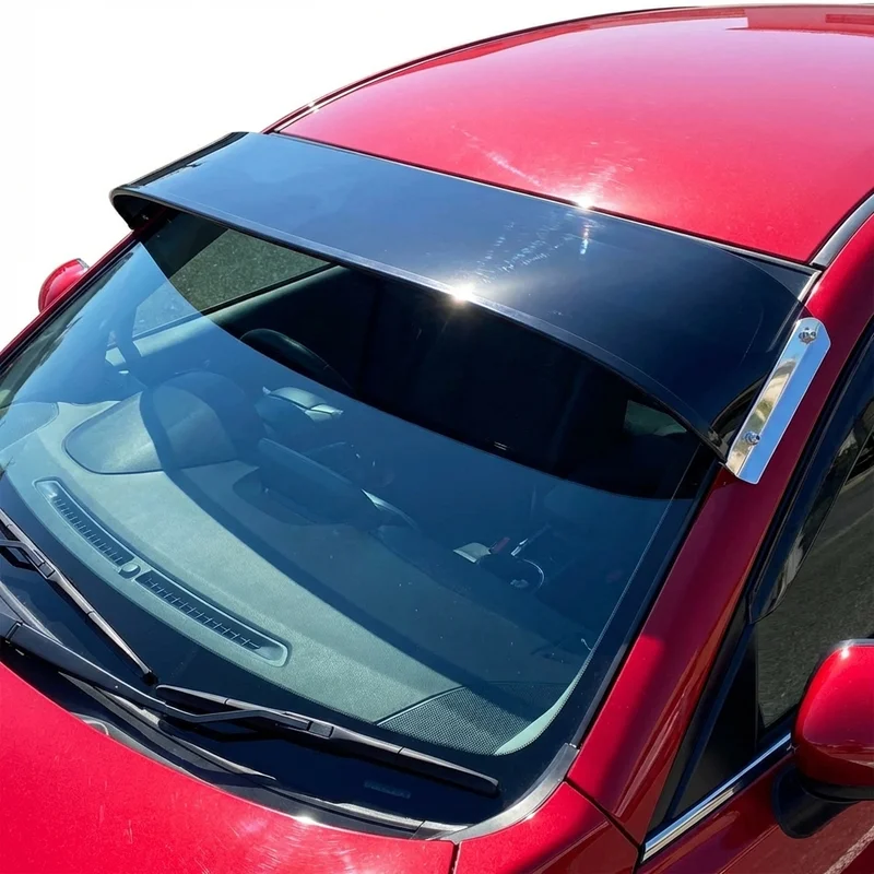 American Motors Eagle Talon Solid Acrylic Windscreen Sunvisor (1990 - 1998) - 1