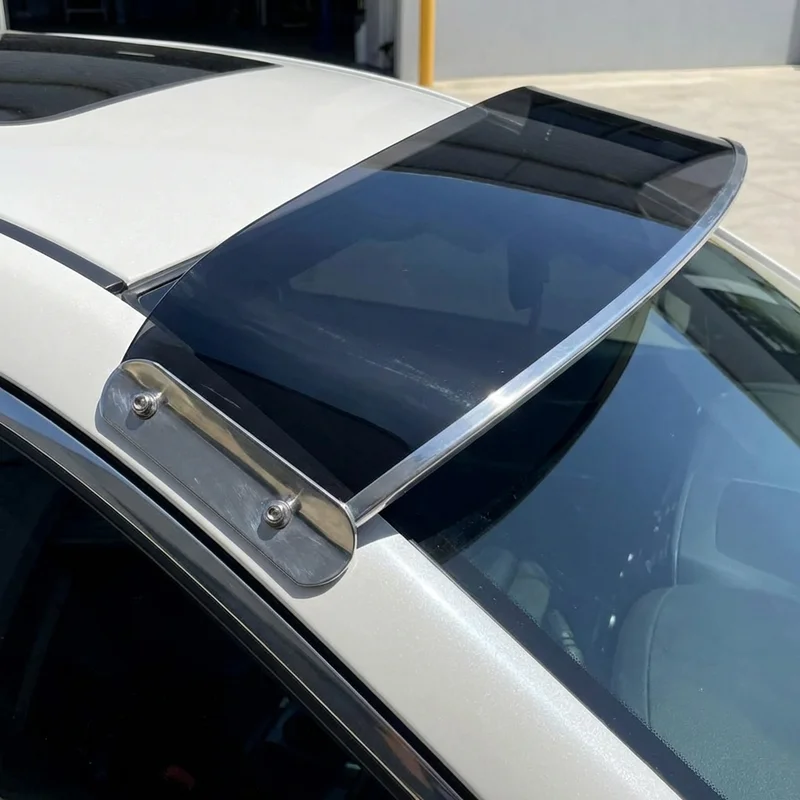 American Motors Marlin Solid Acrylic Windscreen Sunvisor (1965 - 1967) - 1