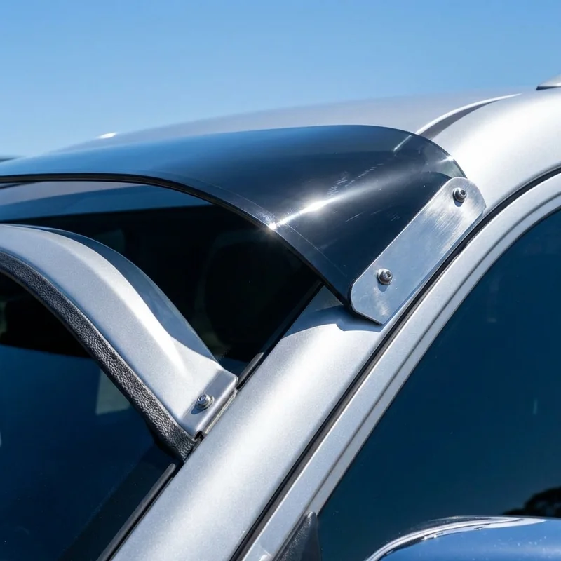 American Motors Rebel Solid Acrylic Windscreen Sunvisor (1967 - 1970) - 1