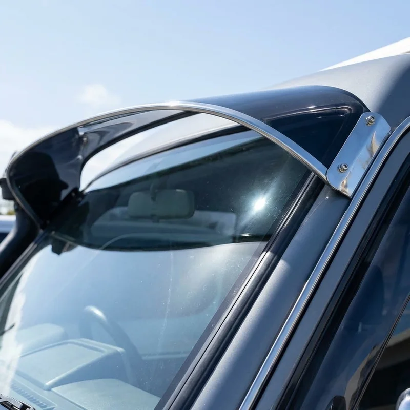 Aston Martin V 8 Solid Acrylic Windscreen Sunvisor (1974 - 1989) - 1