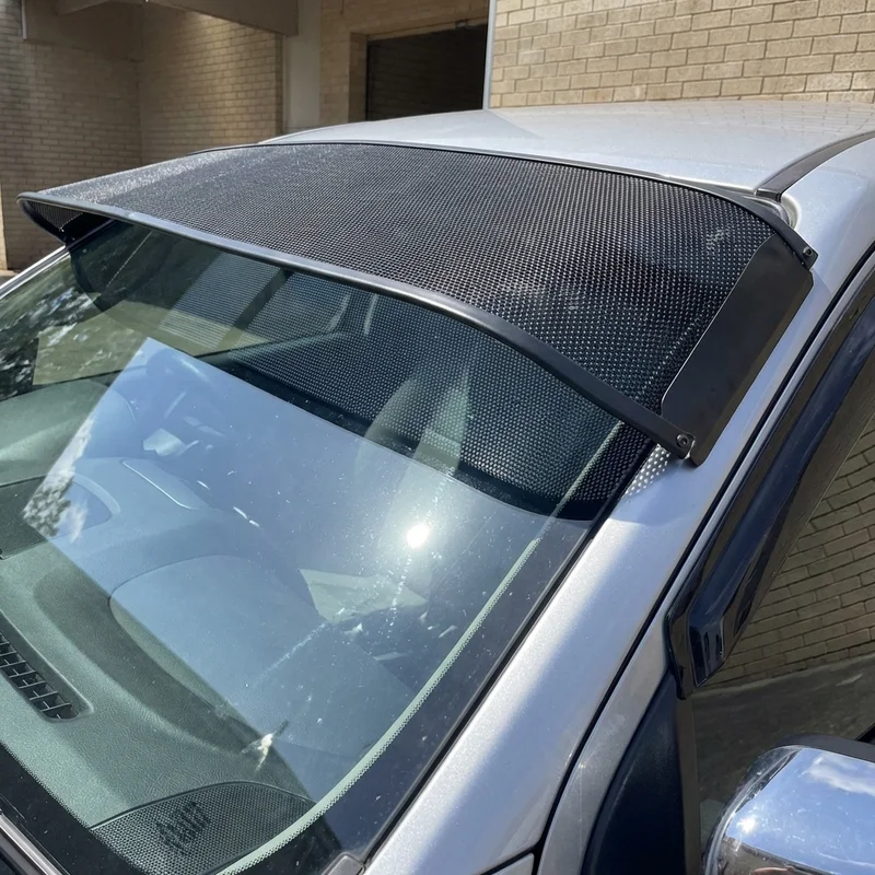 Aston Martin V8 Vantage Mesh Windscreen Sunvisor (2006 - 2017) - 1