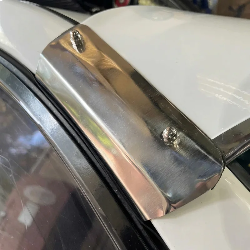 Aston Martin Vantage Sunvisor Mounting Bracket Kit (1974 - 2021) - 1